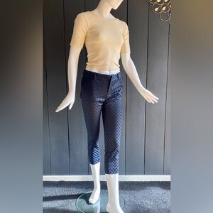 Banana Republic Women’s Black Checkered Pants